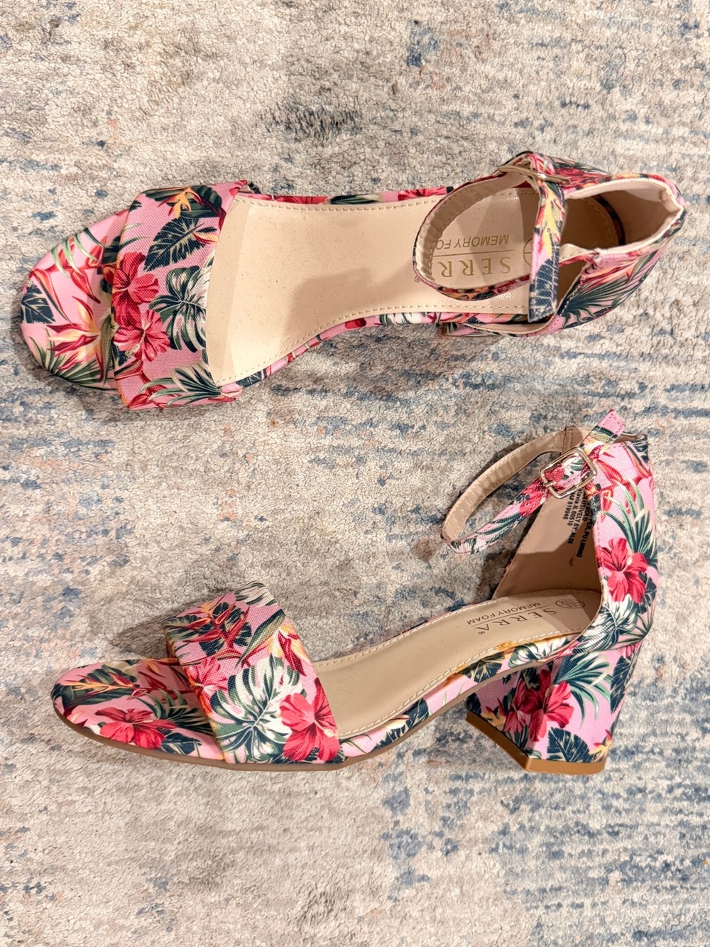 Final Price Serra Memory Foam Heels